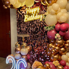 Lofaris DIY Sequin Backdrop Decoration Party Favor For Birthday Wedding