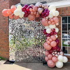 Lofaris Shimmer Panels Wall Backdrop Party Decoration For Bridal Shower Wedding Holiday
