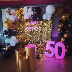 Lofaris Shimmer Wall Backdrop Panels Awesome For Proposal Event Holiday