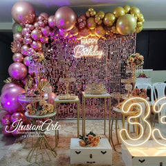 Lofaris Shimmer Wall Backdrop Panels Best For Party Decor Birthday