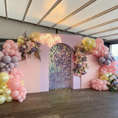 Lofaris Shimmer Wall Backdrop Panels Best for Party Decor Bridal Shower Birthday Wedding
