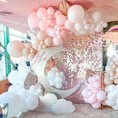 Lofaris Shimmer Sequin Wall Panels Best For Party Decor Event