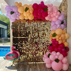 Lofaris Shimmer Sequin Wall Panels Best For Party Decor Event