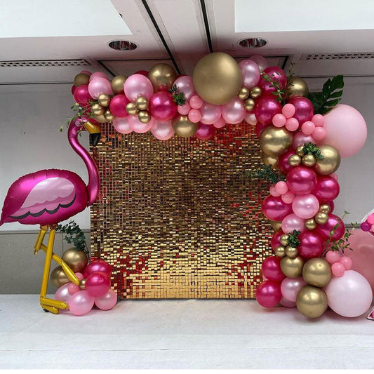 Lofaris Shimmer Wall Backdrop Panels Bling Easy Set Party Favor For Birthday Baby Shower