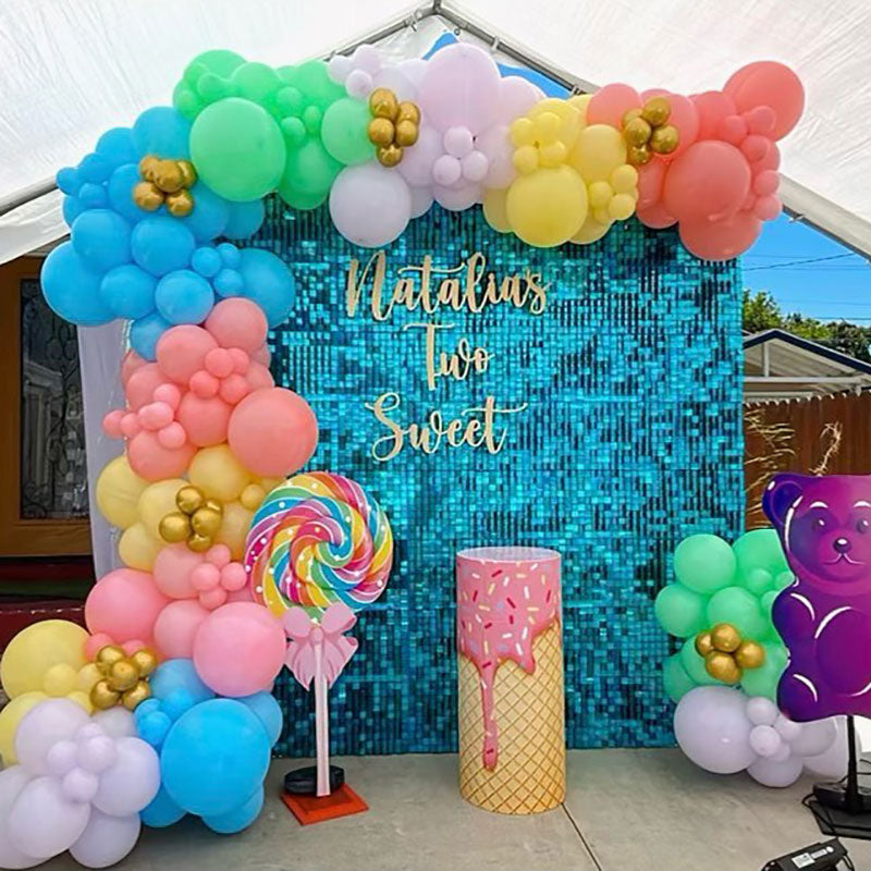 Lofaris Shimmer Wall Backdrop Panels Bling Easy Set Party Favor For Bridal Shower Birthday