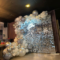 Lofaris Shimmer Wall Backdrop Panels Bling Easy Set Party Favor For Wedding Bridal Shower