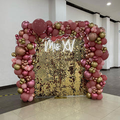 Lofaris Shimmer Sequin Wall Panels Decorate For Events Party