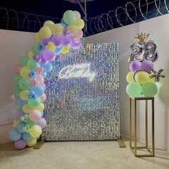 Lofaris Panels Shimmer Wall Decoration For Birthday Baby Shower