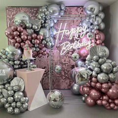 Lofaris Shimmer Wall Decoration Photography For Bridal Shower Wedding