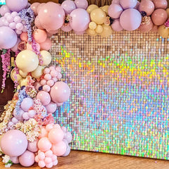 Lofaris Shimmer Photo Backdrop Panels Favor For Baby Shower Wedding