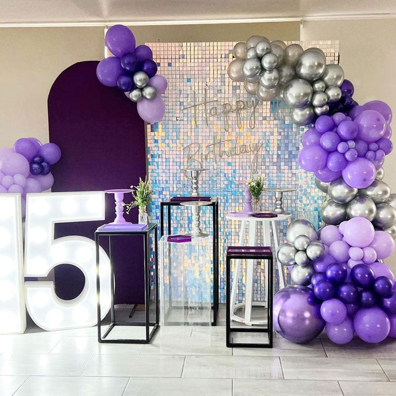 Lofaris Shimmer Wall Backdrop DIY Decoration Favor For Birthday Wedding