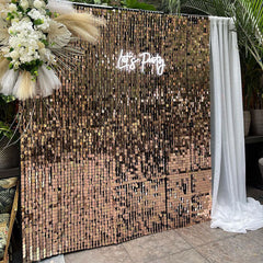 Lofaris Sequin Sequence Backdrop Panels Decoration Favor For Events