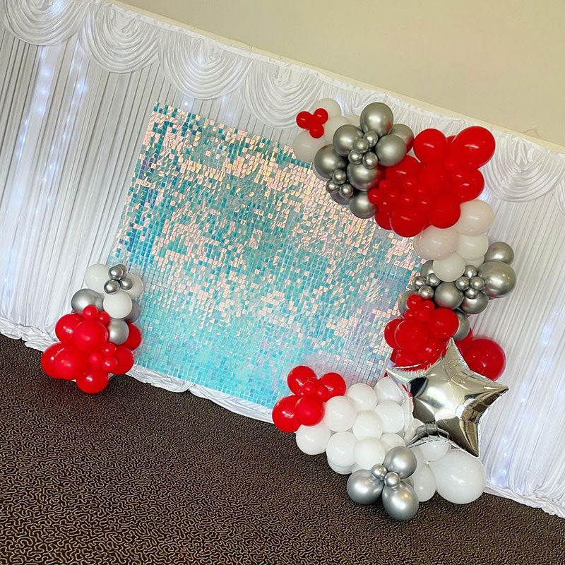 Lofaris Shimmer Wall Decoration Panels Sequin For Bachelorette Events