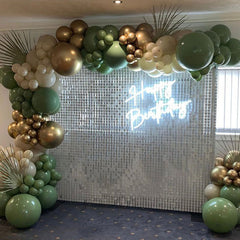 Lofaris Shimmer Wall Backdrop Panels Sequin Easy Set Excellent Party Favor For Bridal Shower
