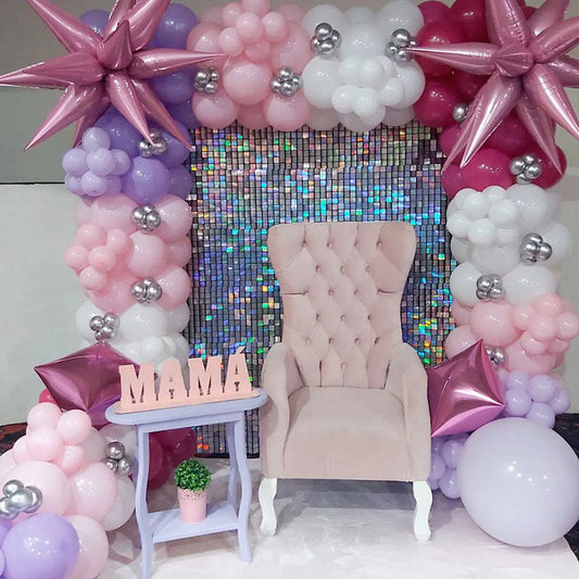 Lofaris Shimmer Photo Backdrop Sequin Panels For Wedding Graduation Holiday