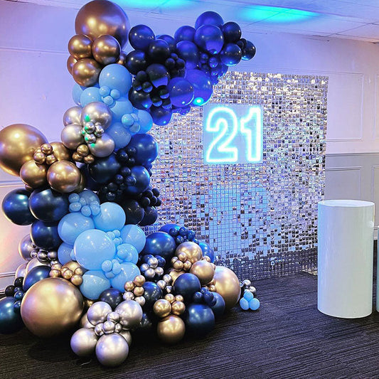 Lofaris Shimmer Wall Panels Awesome Glitter Backdrop for Wedding Event Party