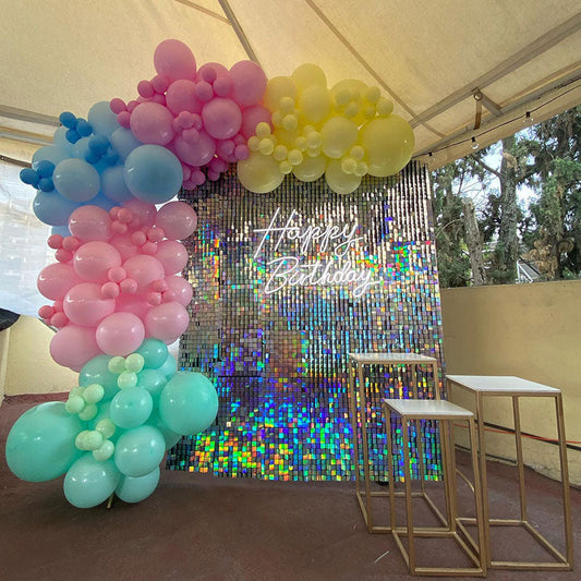 Lofaris Shimmer Wall Panels Many Types Sequin Backdrop For Prom Party