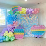Load image into Gallery viewer, Lofaris Sequin Sequence Backdrop Best For Party House Decoration