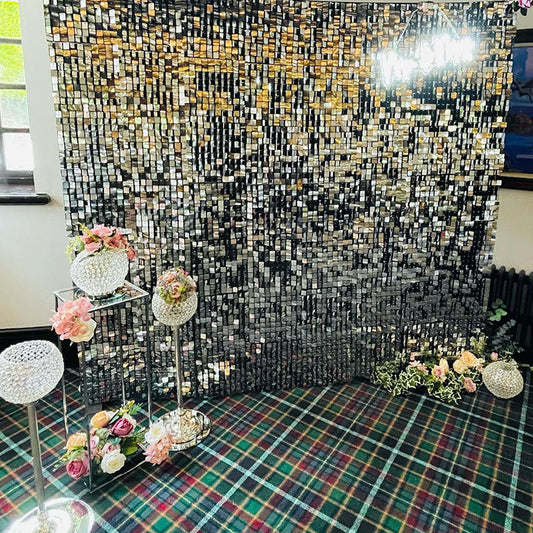 Lofaris Shimmer Wall Panels Backdrop Party Glitter House Decoration
