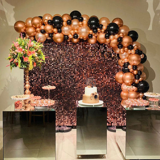 Lofaris Shimmer Wall Panels Backdrop Party Glitter House Decoration