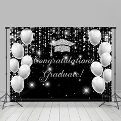 Lofaris Simple Elegant Balloon Congratulation Backdrop