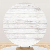 Load image into Gallery viewer, Lofaris Simple Old Retro Grey Wood Birthday Party Backdrop