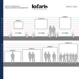 Load image into Gallery viewer, Lofaris Simple Red Vertical Stripes Theme Party Backdrop