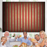 Load image into Gallery viewer, Lofaris Simple Red Vertical Stripes Theme Party Backdrop