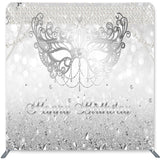 Load image into Gallery viewer, Lofaris Silver Glitter Bokeh Double-Sided Backdrop for Birthday
