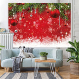 Load image into Gallery viewer, Lofaris Snowy And Glitter Christmas Tree Backdrop For Party