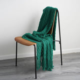 Load image into Gallery viewer, Lofaris Soft Knitted Corrugated Blanket For Autumn And Winter On Sofa Bed