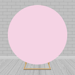 Lofaris Solid Color Round Backdrop Circle Covers for Party