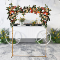 Lofaris Square Frame Metal Flower Arch For Wedding Decoration