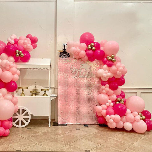 Lofaris Shimmer Sequin Wall Panels For Party Decor Anniversary Bridal Shower