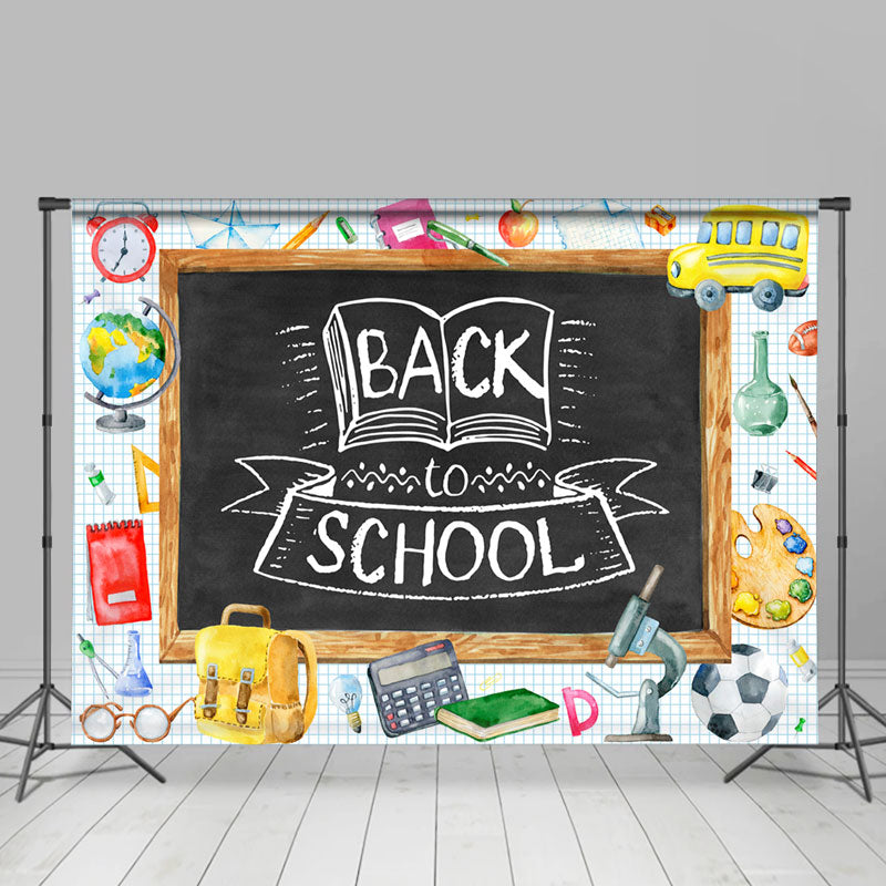 Lofaris Subject Knowledge Blackboard Back To School Backdrop