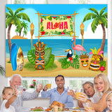 Load image into Gallery viewer, Lofaris Summer Aloha Photo backgruond Beach Wooden Sculpture