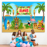 Load image into Gallery viewer, Lofaris Summer Aloha Photo backgruond Beach Wooden Sculpture