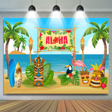 Load image into Gallery viewer, Lofaris Summer Aloha Photo backgruond Beach Wooden Sculpture