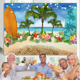 Load image into Gallery viewer, Lofaris Summer Beach Ocean Photo backdrops Booth Prop