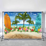 Load image into Gallery viewer, Lofaris Summer Beach Ocean Photo backdrops Booth Prop