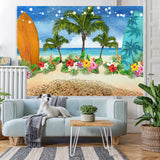 Load image into Gallery viewer, Lofaris Summer Beach Ocean Photo backdrops Booth Prop