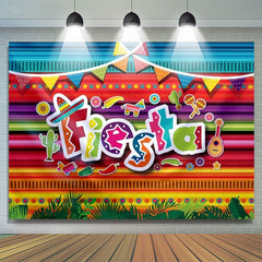 Lofaris Summer Pool Mexicana Fiesta Backdrop For Party Decoration