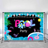 Load image into Gallery viewer, Lofaris Summer Pool Party Photoshoot backdrop Photo Booth Prop