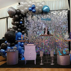 Lofaris Summer Shimmer Panel Backdrop For Proposal Anniversary Party