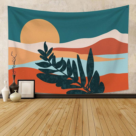 Lofaris Sun Mountain Bohemian Room Decoration Wall Tapestry
