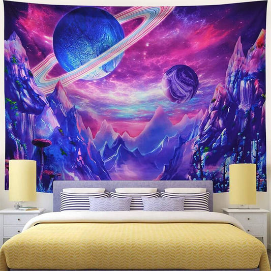 Lofaris Super Large Galaxy Still Life Landscape Wall Tapestry