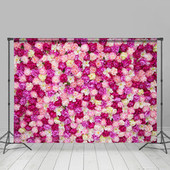 Lofaris Sweet Color Flowers Simple Lovely Wedding Backdrop