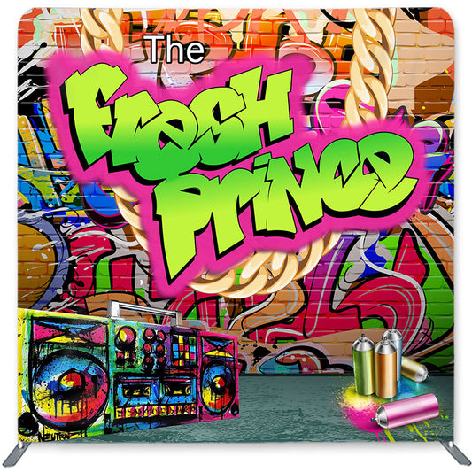 Lofaris The Fresh Prince Double-Sided Backdrop for Baby Shower