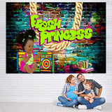 Load image into Gallery viewer, Lofaris The Fresh Princess Colorful Brick Baby Shower Backdrop