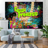 Load image into Gallery viewer, Lofaris The Fresh Princess Colorful Brick Baby Shower Backdrop